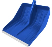 Полипропиленовая синяя лопата 400 х 420 мм без черенка, СИБРТЕХ Россия 61618