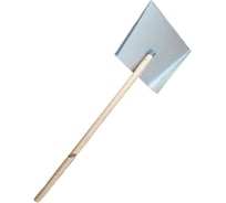 Лопата ООО Агростройлидер 3-х бортная 500x375мм алюминиевая с планкой с деревянным черенком 1200мм в сборе СНЕГ-03.30.2