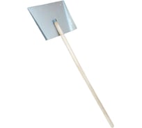 Лопата ООО Агростройлидер 3-х бортная 500x375мм алюминиевая с планкой с деревянным черенком 1200мм в сборе СНЕГ-03.30.1