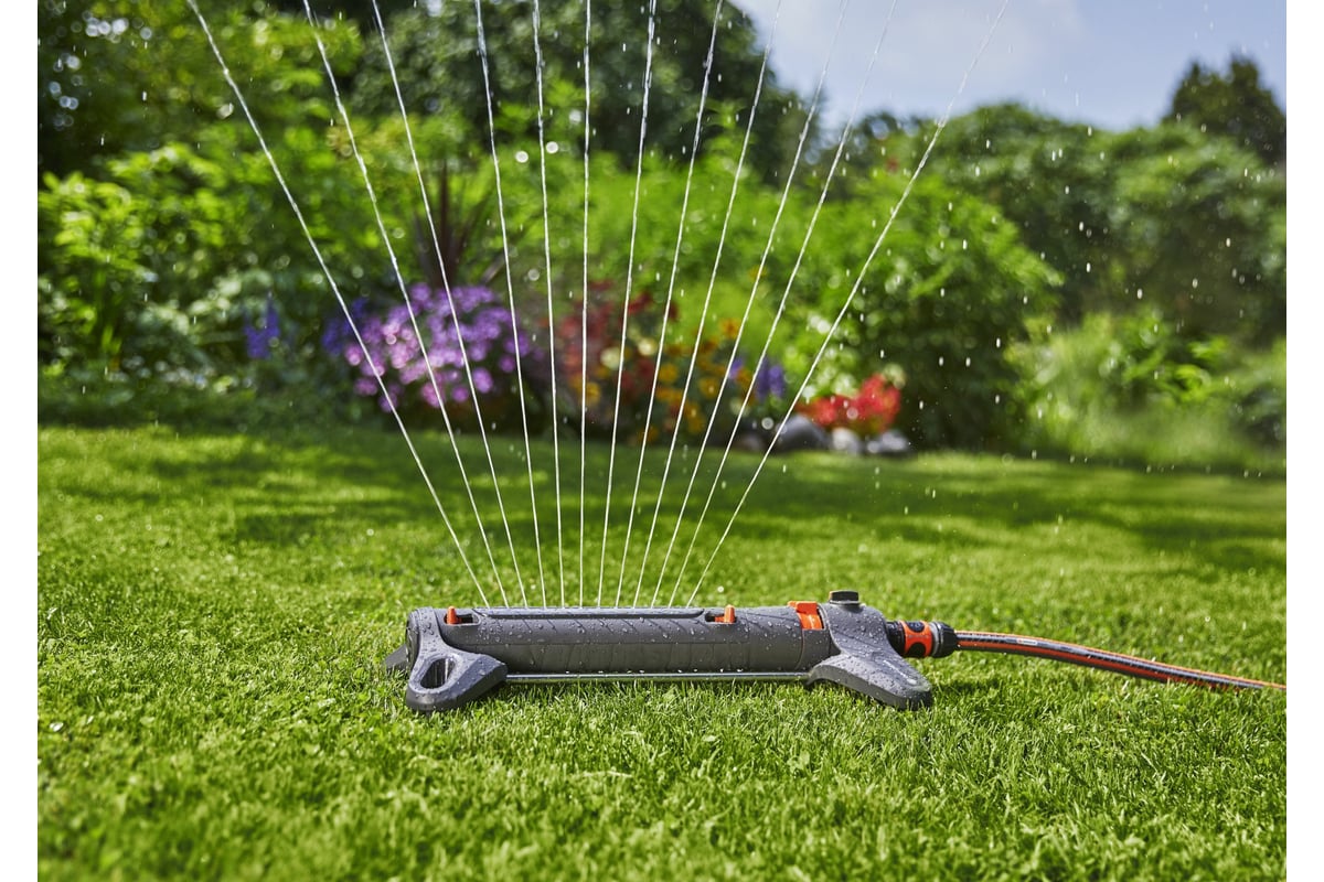 Осциллирующий дождеватель Gardena AquaZoom S 18710-20.000.00 - выгодная ...