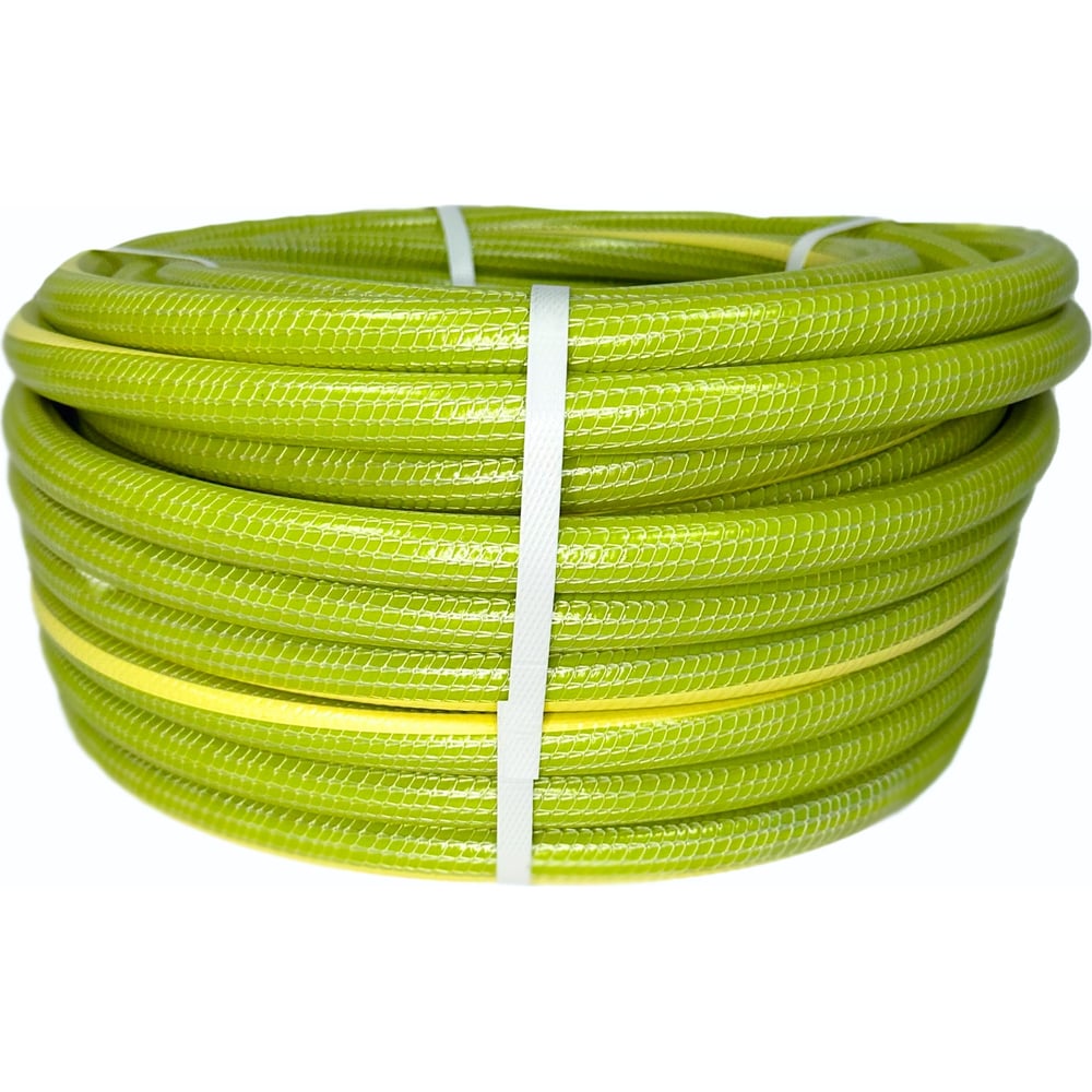 Шланг пятислойный, армированный ПВХ НОВЭМ ЛапотОК ЛПТ 1/2" 15м, лайм ...