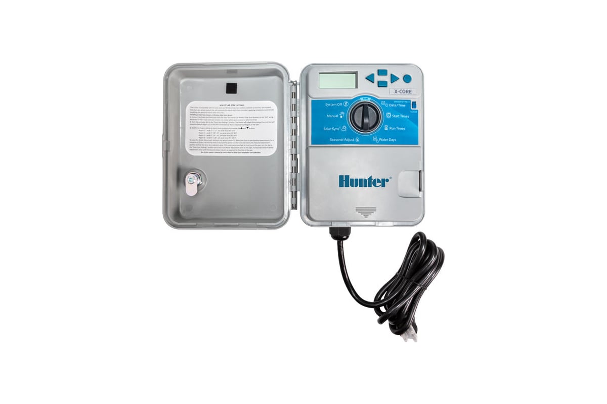 Контроллер Hunter X-CORE 4 зоны, наружный XC-401-E - выгодная цена ...