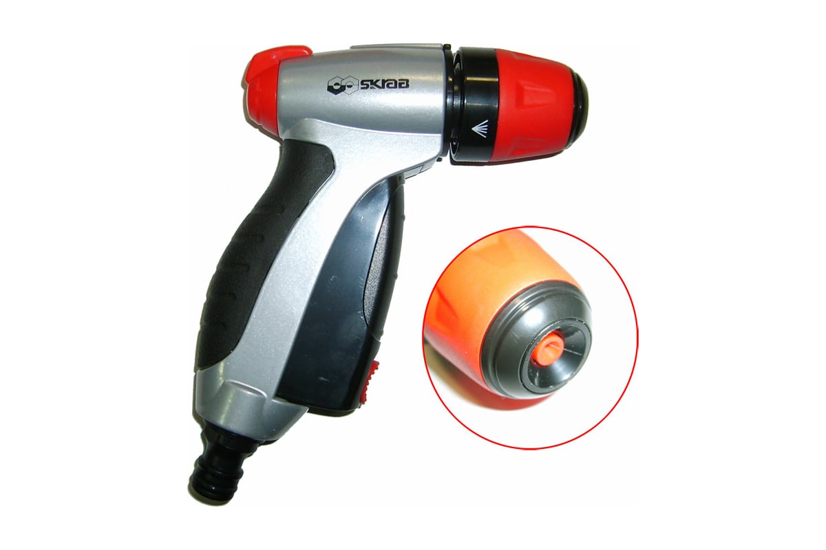 Пистолет-наконечник с курком SKRAB регулируемый носик 28287 - выгодная ...