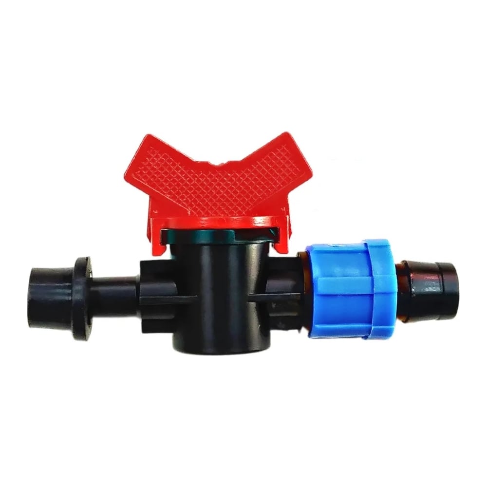 Стартовый кран на 8 мм с уплотнителем для капельной ленты Green Helper ...