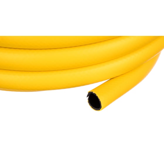 Поливочный шланг (армированный, трехслойный, желтый) 3/4 дюйма х 15м ...
