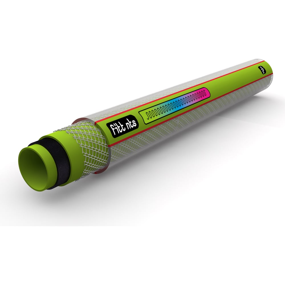 Пищевой противоскручивающийся шланг FITT NTS LIME 15 м 1/2 Р=27 BAR ...