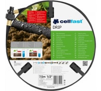Сочащийся шланг Cellfast DRIP 1/2'' 7,5 м 19-001