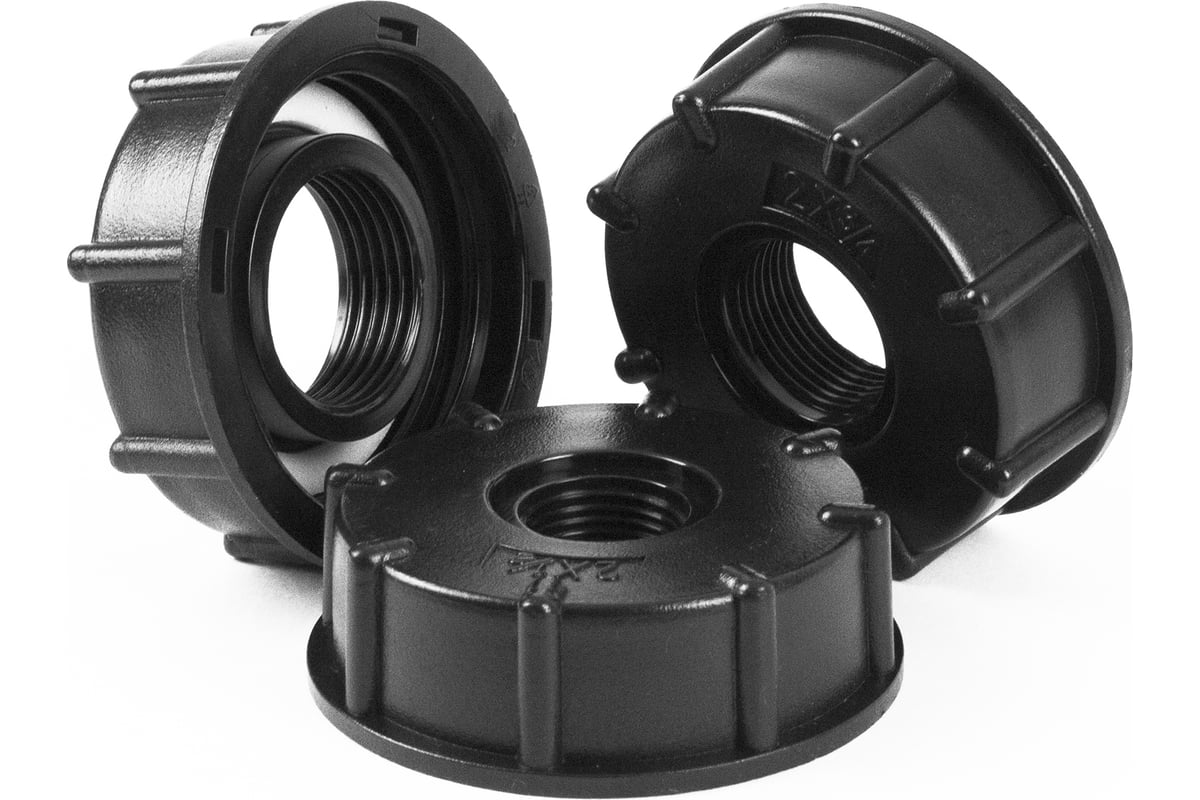 Переходник на еврокуб ПоливНаДаче 2"(S60) х 1/2"(внутренняя резьба ...