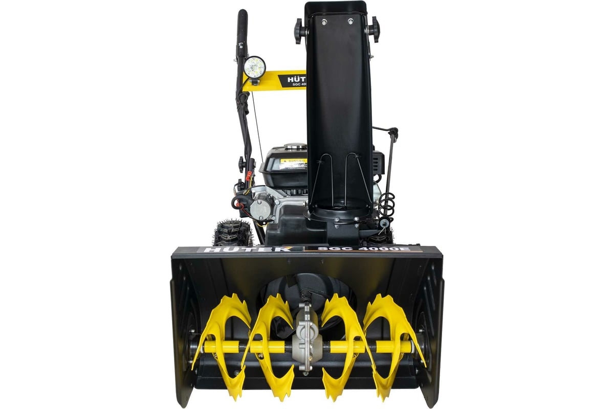 Snow Blower Huter SGC 4000. Electric Snow Blower Thrower