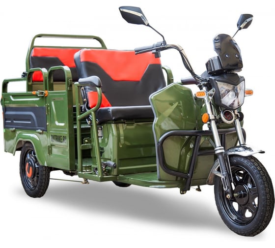 Трицикл RUTRIKE Вояж-П 1200 Трансформер 60V900W, зеленый 021344-1963