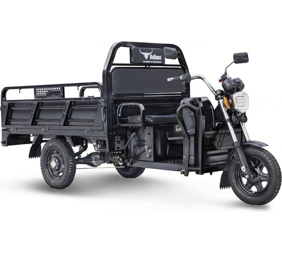 Грузовой электротрицикл RUTRIKE D4 1800 60V1200W, черный, ЗУ в комплекте 021494-1983 1