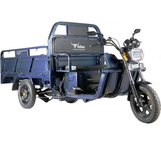 Грузовой электротрицикл RUTRIKE D4 1800 60V1200W, черный, ЗУ в комплекте 021494-1983