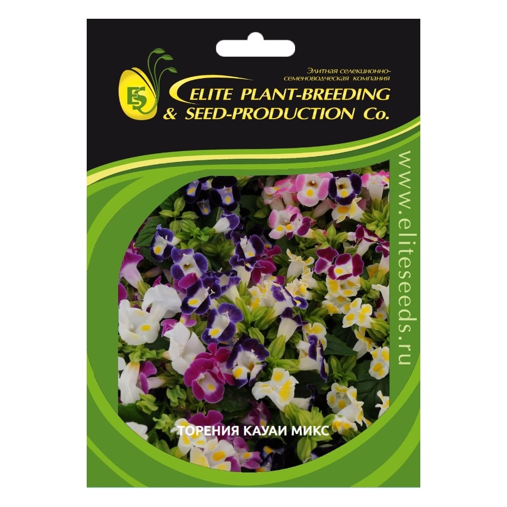 Семена ELITE PLANT-BREEDING & SEED PRODUCTION Co. Торения кауаи микс 30 ...