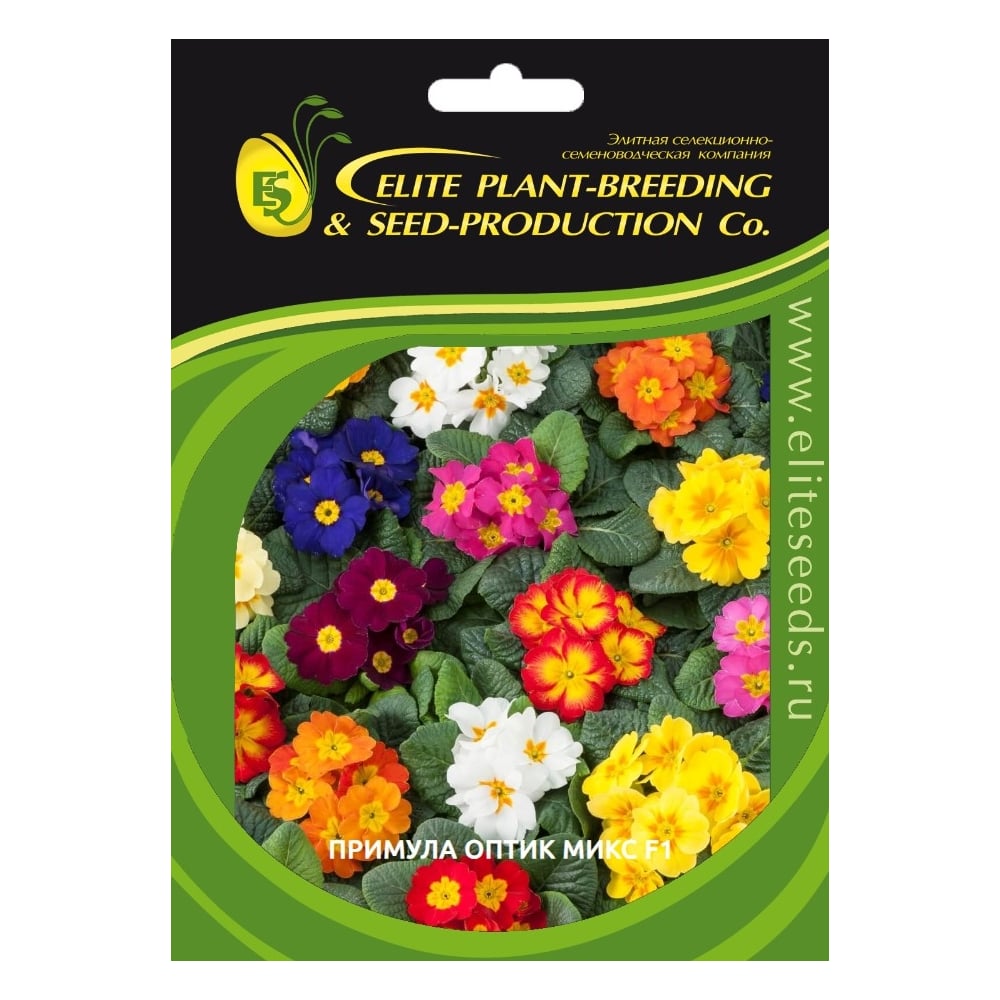 Семена ELITE PLANT-BREEDING & SEED PRODUCTION Co. Примула оптик микс f1 ...