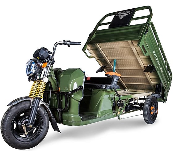 Трицикл RUTRIKE Гибрид 1500 60V1000W, синий 021345-1967