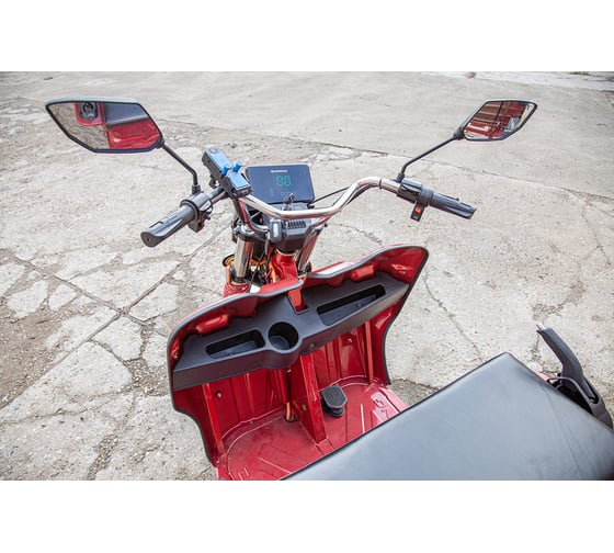 Грузовой электротрицикл Rutrike Антей Pro 1500 60V1200W красный-2738 024455-2738
