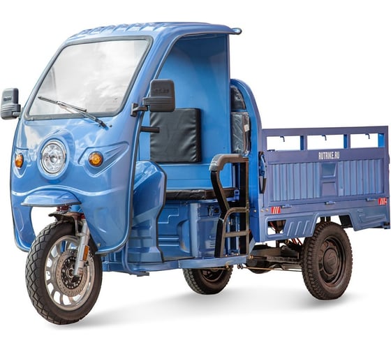 Грузовой электротрицикл Rutrike Гермес Pro 1500 72V1500W темно-синий матовый-2753 024457-2753