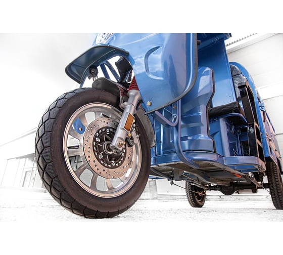 Грузовой электротрицикл Rutrike Гермес Pro 1500 72V1500W темно-синий матовый-2753 024457-2753
