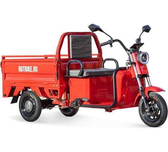 Грузовой электротрицикл Rutrike Амулет 1100 60V650W красный-2742 024450-2742