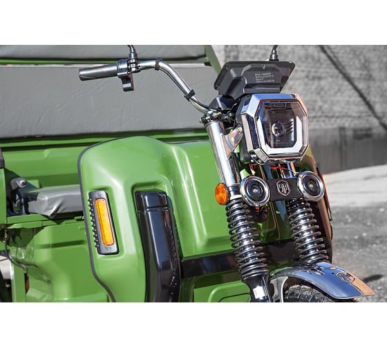 Грузовой электротрицикл Rutrike Маяк 1600 60V1000W темно-синий, матовый-2749 024454-2749