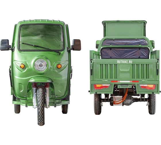 Грузовой электротрицикл Rutrike Гермес 1500 60V1200W ЦВЕТ: Серый-2751 024456-2751