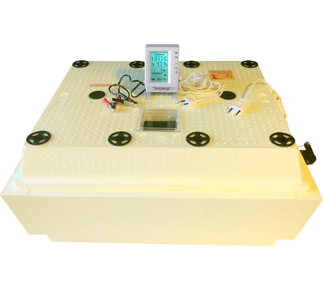 Инкубатор Золушка 2020, ЖК дисплей (70-220/12), автоматический поворот, куриных 70 яиц, гусиных 40 яиц 00-00018288