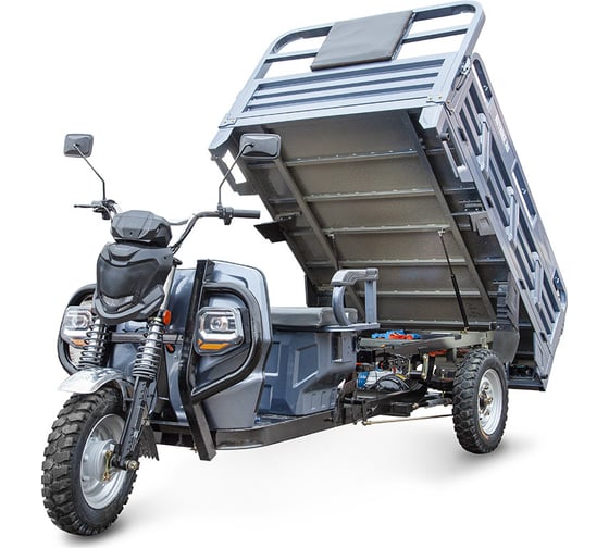 Грузовой электротрицикл Rutrike Атлант-У 2000 60/72V2000W серый-2641 023966-2641