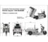 Грузовой электротрицикл Амулет Rutrike 1100 72V1000W ЦВЕТ: Серый-2741 024450-2741 12