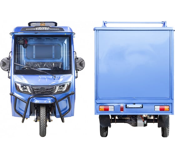 Грузовой электротрицикл Rutrike КАРГО Кабина Дуал темно-синий 024460-2758