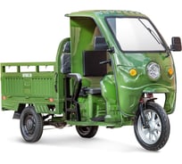 Грузовой электротрицикл Rutrike Гермес 1500 60V1200W, темно-зеленый 024456-2752