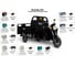 Грузовой электротрицикл Rutrike D4 1800 60V1500W, зеленый 023293-2493 8