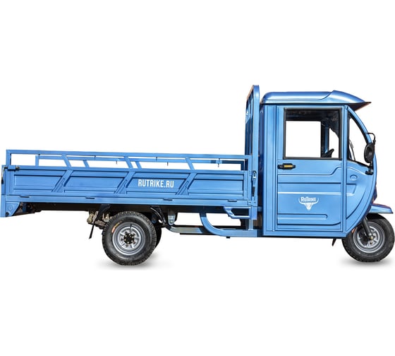 Грузовой электротрицикл Rutrike Фактор 2600 60V2000W темно-синий матовый-2754 024459-2754
