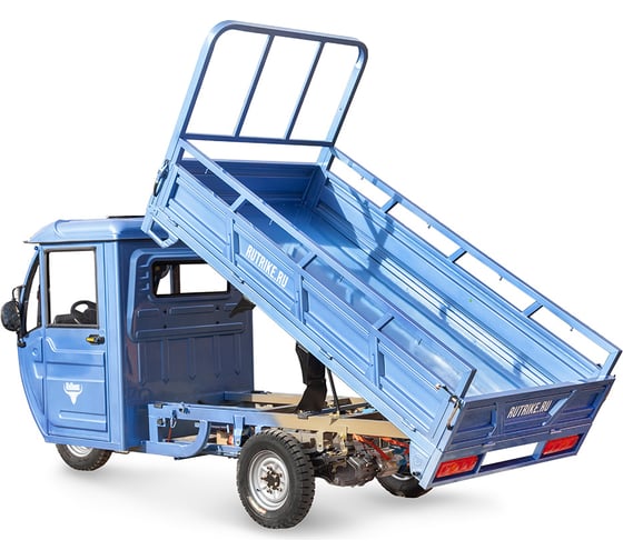 Грузовой электротрицикл Rutrike Фактор 2600 60V2000W темно-синий матовый-2754 024459-2754