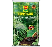 Почвогрунт для зеленых растений и пальм COMPO SANA 10 л ПТ000001085