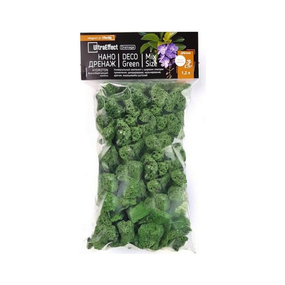 Нанодренаж EffectBio HYDROTON UltraEffect DECO GREEN 1.2 л ...