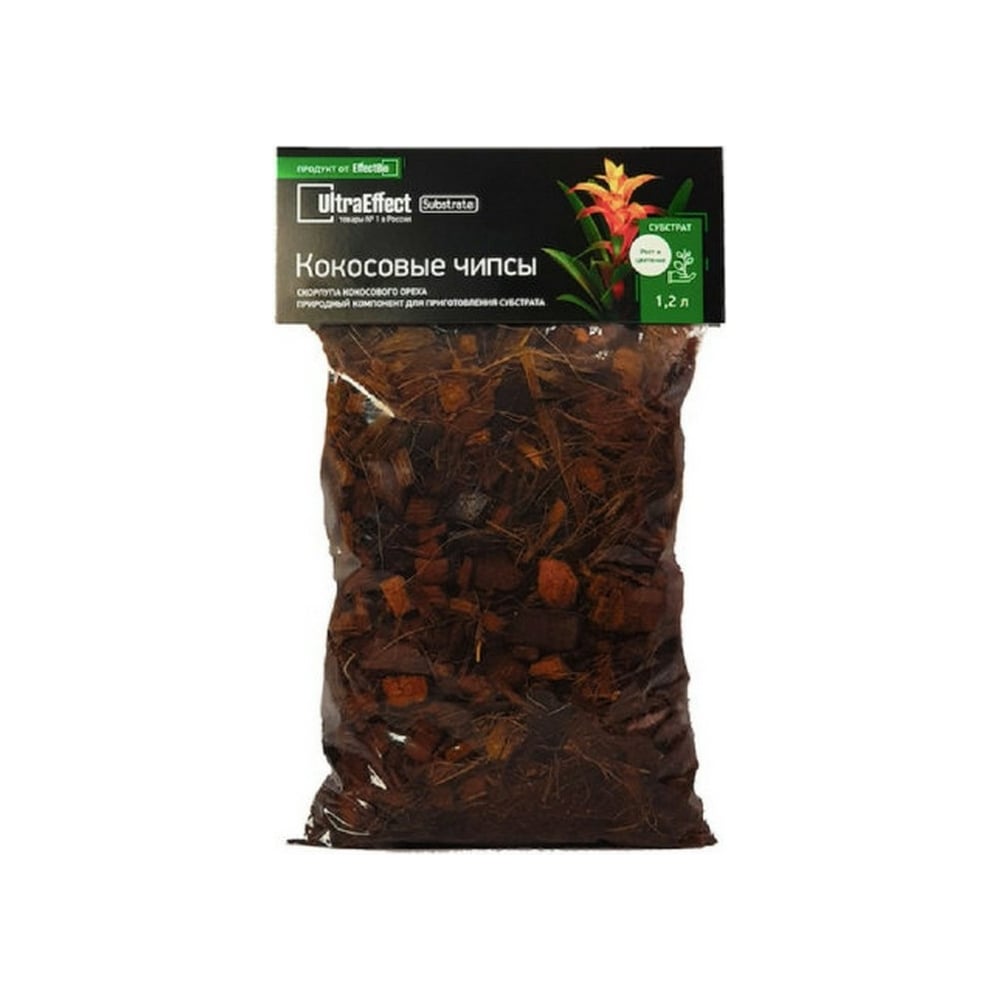 Субстрат EffectBio Ultra Line Кокосовые чипсы, 1.2 л 4603735996271 ...