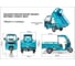 Грузовой электротрицикл Rutrike Глобус NEXT 1500 60V1200W 026002-3128 3