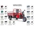 Грузовой электротрицикл Rutrike D4 NEXT 1800 60V1500W 025099-2880 4