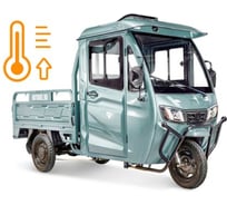 Грузовой электротрицикл Rutrike КАРГО Кабина 1500 60V1000W 022468-2735