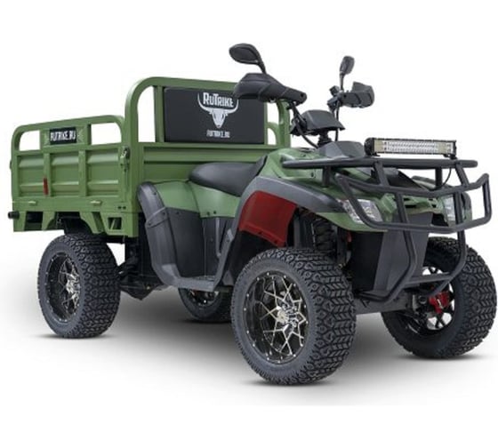 Грузовой электроквадроцикл Rutrike Рейнджер Зеленый-3232 026255-3232