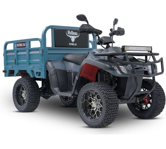 Грузовой электроквадроцикл Rutrike Рейнджер темно-серый-3233 026255-3233