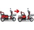 Электротрицикл Бумеранг 60V600W20A/H красный Rutrike 026899-3337 2