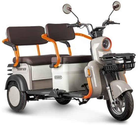 Электротрицикл Rutrike Gelbert Beta 48V/60V 800Вт 0000256-3027 1