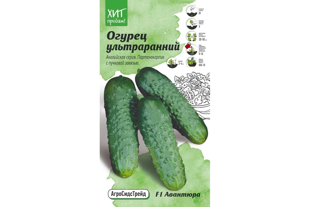 Ультраранний сорт огурца