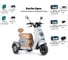 Электротрицикл Rutrike Gelbert Ogma 48V/60V 650Вт 0000252-3120 9