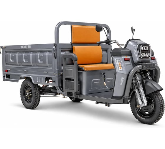 Грузовой электротрицикл Rutrike Импульс 1800 60/72V1500W Серый-3285 026649-3285
