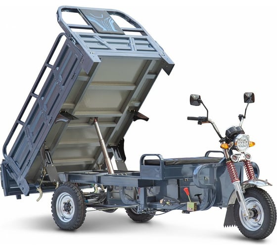 Грузовой электротрицикл Rutrike Титан 2000 ГИДРАВЛИКА 60V1500W серый 021797-2427