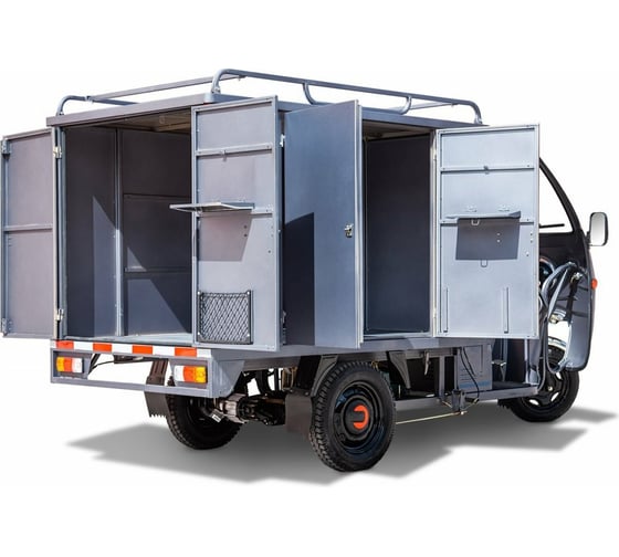 Грузовой электротрицикл Rutrike КАРГО 1800 60V1000W темно-серый 022100-2116