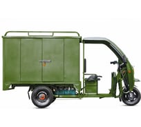 Грузовой электротрицикл Rutrike КАРГО 1800 60V1000W зеленый 022100-2118