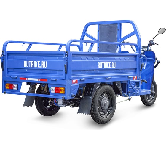 Грузовой электротрицикл Rutrike Круиз 60V/1000W синий 023371-2576